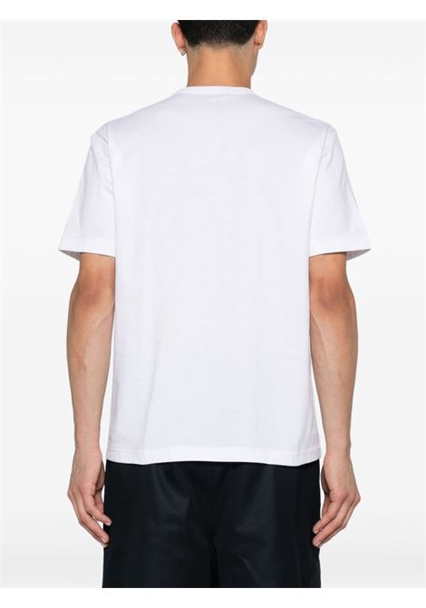 T-shirt con stampa in bianco Comme des garcons homme - Unisex COMME DES GARCONS HOMME | HNT1013